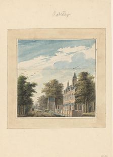 View of the house in Rodesteyn, 1700-1800. Creator: Anon