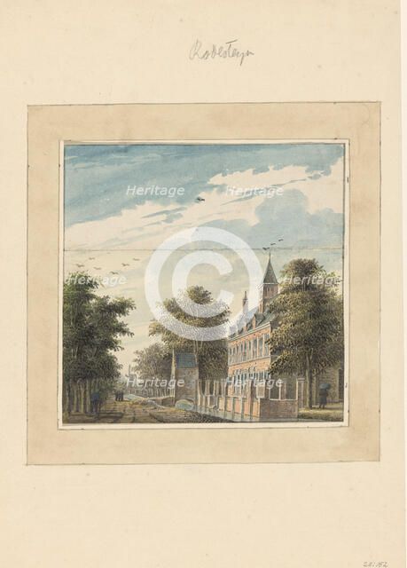 View of the house in Rodesteyn, 1700-1800. Creator: Anon.
