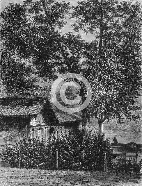 'View of the "House of Fakirs", Baroda', c1891. Creator: James Grant.
