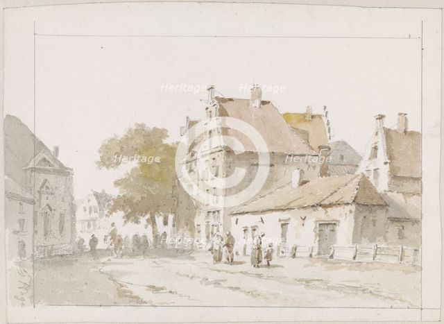 View of The Hague, 1828-1897. Creator: Adrianus Eversen.