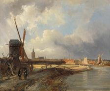 View of The Hague, c.1850-c.1852. Creator: Cornelis Springer