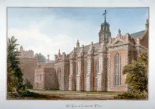 View of the hall at Lambeth Palace, London, 1831. Artist: John Chessell Buckler
