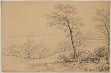 View of the Hudson River, 19th century. Creator: John William Casilear