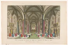 View of the interior of the Certosa di Pavia, 1700-1799. Creator: Unknown