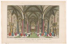 View of the interior of the Certosa di Pavia, 1700-1799. Creator: Unknown