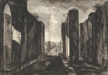 View of the interior of the city of Pompeii, from Antiquités de Pompeïa, tome premier, Ant..., 1804. Creator: Francesco Piranesi