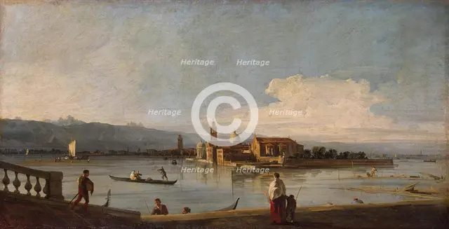 View of the Isles of San Michele, San Cristoforo and Murano from the Fondamente Nove, Between 1725 a Artist: Canaletto (1697-1768)
