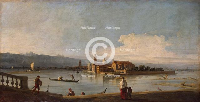 View of the Isles of San Michele, San Cristoforo and Murano from the Fondamente Nove, Between 1725 a Artist: Canaletto (1697-1768)