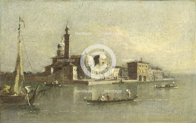 View of the Isola di San Michele in Venice, 1774-1835. Creator: Giacomo Guardi.