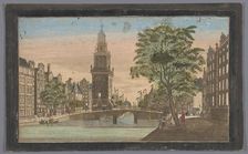 View of the Jan Roodenpoort tower in Amsterdam, 1700-1799. Creator: Anon