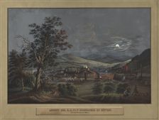 View of the K. K. Private Iron Factory in Zöptau, c. 1850. Creator: Carl Julius Rieden (German, 1802-1858); C. J. Rieden and E.W. Knippel