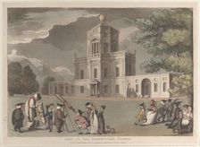 View of the Observatory, Oxford, May 1, 1810., May 1, 1810. Creator: Thomas Rowlandson