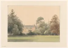 View of the old Loo, 1797-1870. Creator: Andreas Schelfhout