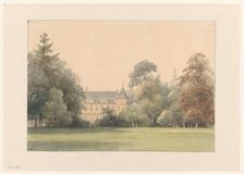 View of the old Loo, 1797-1870. Creator: Andreas Schelfhout