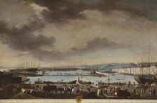 View of the Old Port of Toulon (El puerto viejo de Tolón) (image 2 of 2), 1771. Creator: Juan Patricio Morlete Ruiz