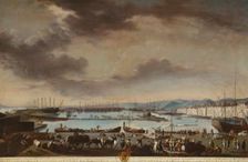 View of the Old Port of Toulon (El puerto viejo de Tolón) (image 2 of 2), 1771. Creator: Juan Patricio Morlete Ruiz