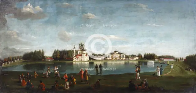 View of the Ostankino Estate, 1833.