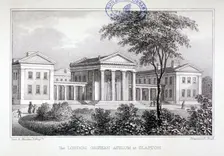 View of the London Orphan Asylum at Clapton, Hackney, London, c1835. Artist: Dean and Munday