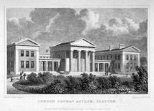 View of the London Orphan Asylum in Clapton, Hackney, London, 1828. Artist: WH Bond