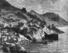 View of the Lake of Burdi Talao, near Oodeypore c1891. Creator: James Grant