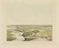 View of the landscape east of Nijmegen, 1815-1824. Creator: Derk Anthony van de Wart