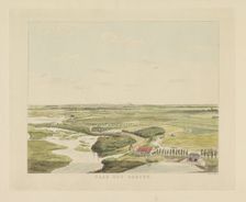 View of the landscape east of Nijmegen, 1815-1824. Creator: Derk Anthony van de Wart
