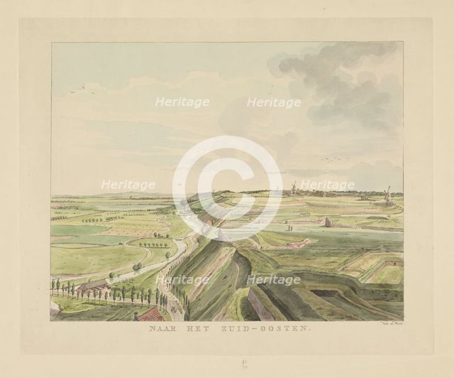 View of the landscape southeast of Nijmegen, 1815-1824. Creator: Derk Anthony van de Wart.