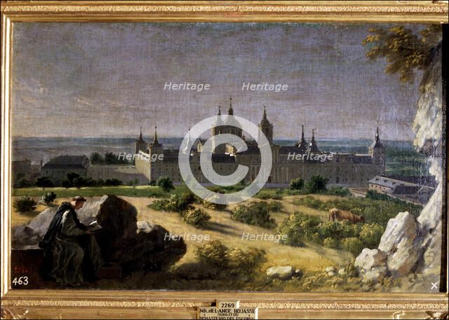 View of the Monastery of El Escorial.