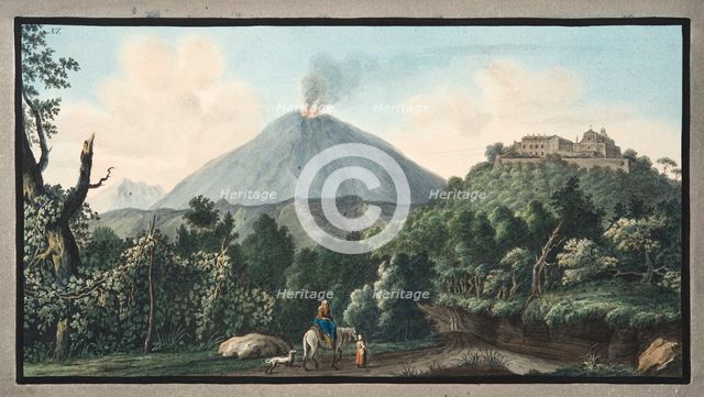 View of the Monte S. Angelo on which there is a Convent of Camaldolefi Monks, 1776.