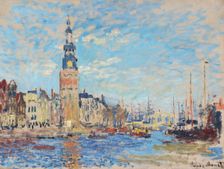 View of the Montelbaanstoren in Amsterdam, 1874. Creator: Claude Monet