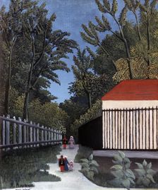 View of the Montsouris Park 1910. Artist: Henri Rousseau