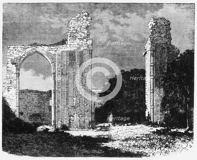 'View of the Mosque of the Emperor Altamsh, near Delhi', c1891. Creator: James Grant.