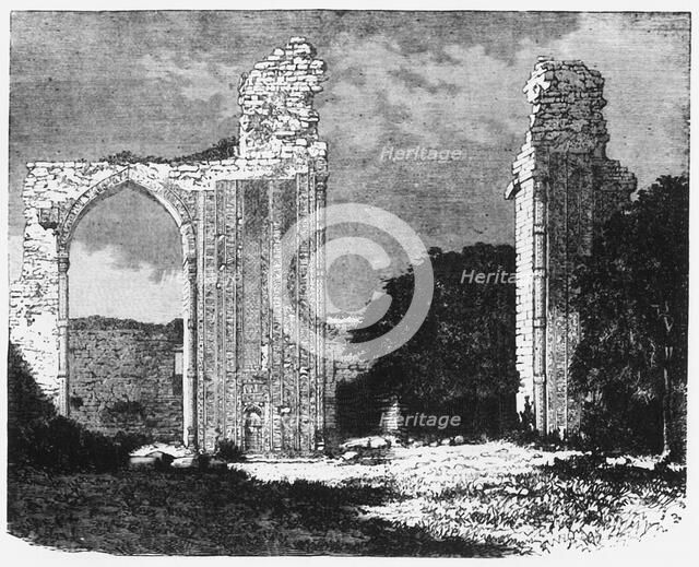 'View of the Mosque of the Emperor Altamsh, near Delhi', c1891. Creator: James Grant.