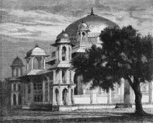 View of the Mausoleum of Mohammed Ghose, Gwalior c1891. Creator: James Grant