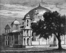 View of the Mausoleum of Mohammed Ghose, Gwalior c1891. Creator: James Grant