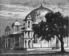View of the Mausoleum of Mohammed Ghose, Gwalior c1891. Creator: James Grant