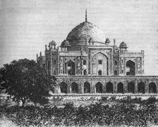 View of the Mausoleum of the Emperor Houmayoun, in the Plain of Delhi c1891. Creator: James Grant