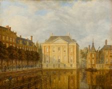 View of the Mauritshuis. Creator: Augustus Wijnantz