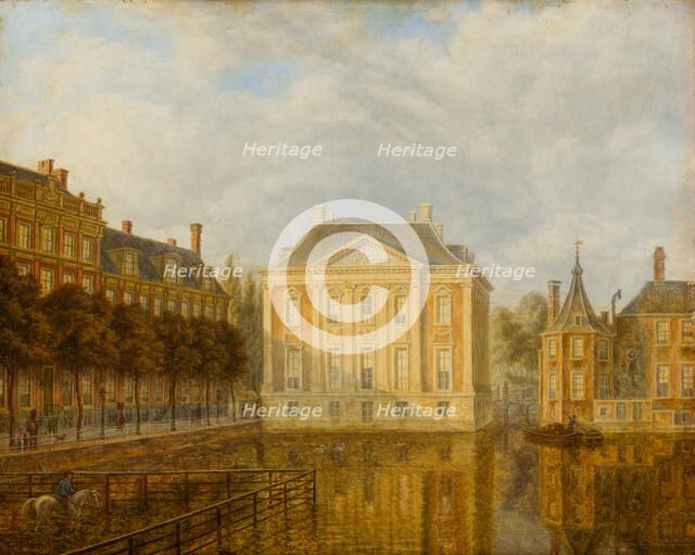 View of the Mauritshuis. Creator: Augustus Wijnantz.