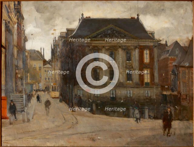 View of the Mauritshuis in The Hague.