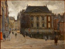 View of the Mauritshuis in The Hague