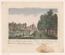 View of the Maliebaan in Utrecht, 1755-1779. Creator: Balthasar Friedrich Leizelt