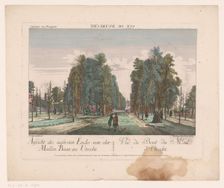 View of the Maliebaan in Utrecht, 1755-1779. Creator: Balthasar Friedrich Leizelt