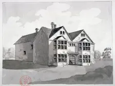View of the Manor House at Little Ilford, Newham, London, c1786. Artist: Anon