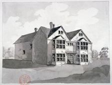 View of the Manor House at Little Ilford, Newham, London, c1786. Artist: Anon