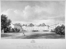 View of the Merchant Taylors Almshouses on Lee High Road, Lewisham, London, 1826. Artist: Paul Gauci