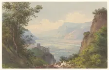View of the Meran valley in Tyrol, 1828-1892. Creator: Charles William Meredith van de Velde