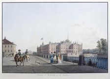 View of the Michael Palace in St. Petersburg
