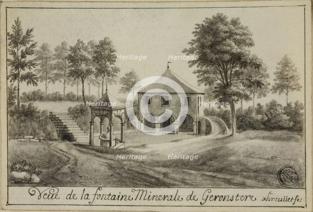 View of the Mineral Spring at Geronstere, n.d. Creator: Unknown.