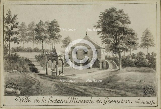 View of the Mineral Spring at Geronstere, n.d. Creator: Unknown.